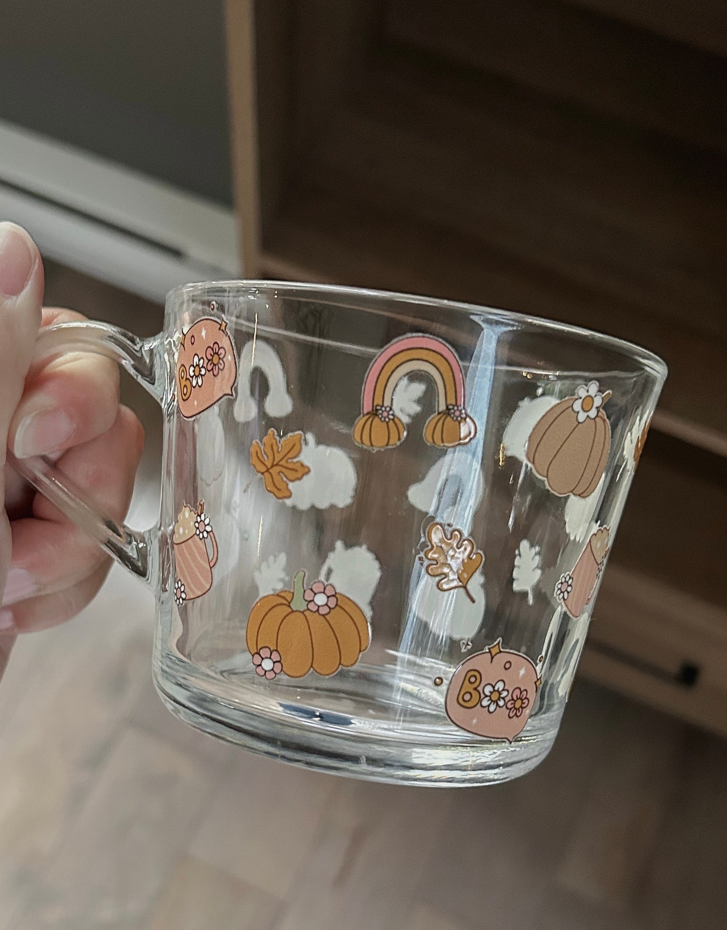 Tasse à café | Citrouilles roses