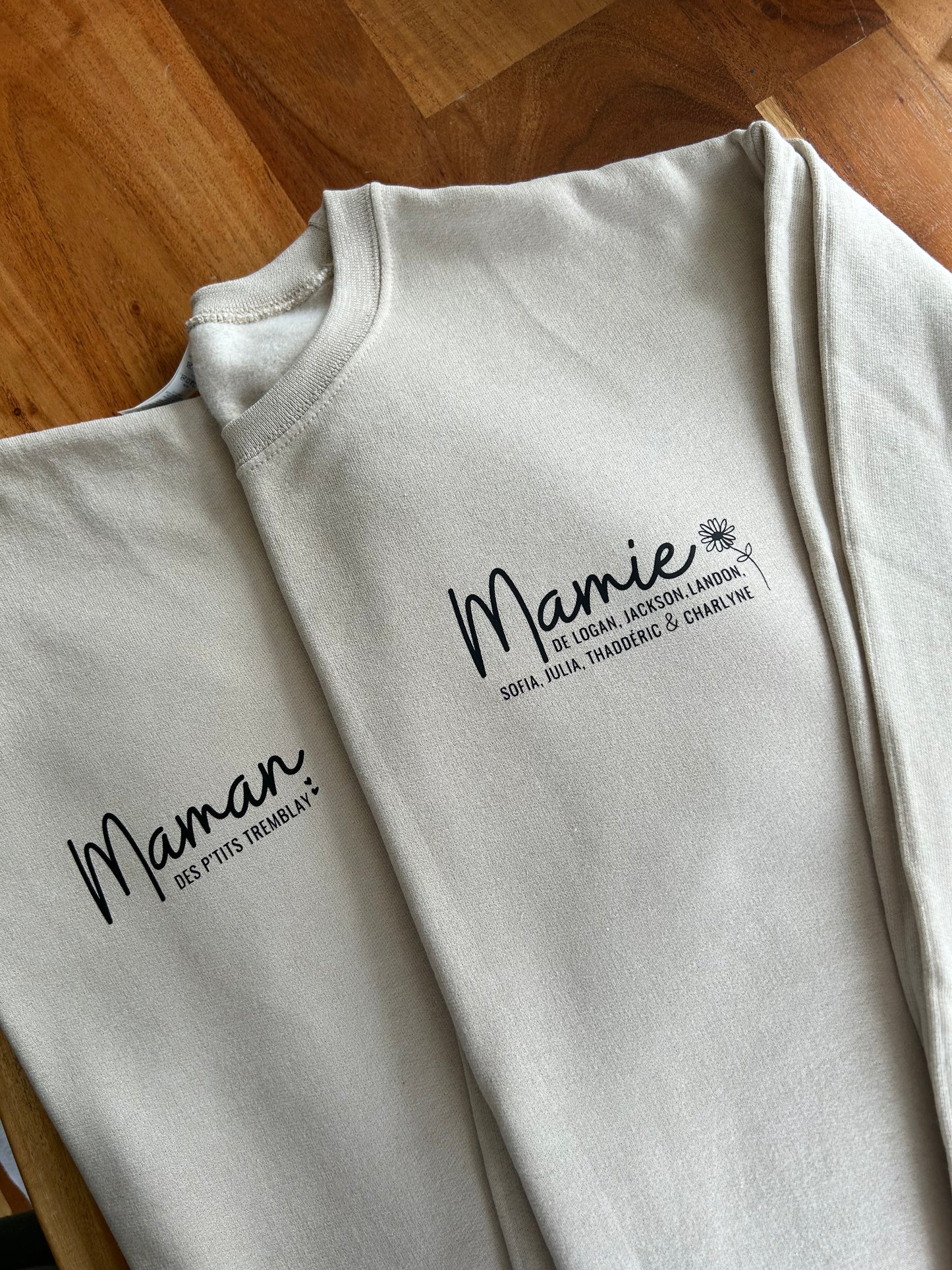 Chandail Maman, Mamie, Grand-maman, etc.