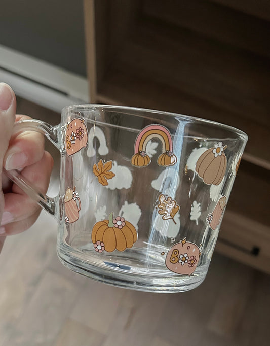 Tasse à café | Citrouilles roses
