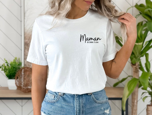 T-shirt Maman, Mami, Grand-maman, etc.
