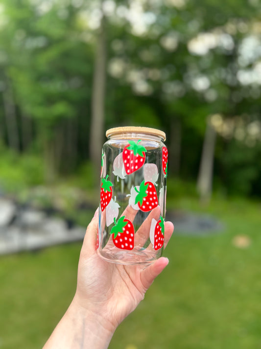 Verre à boire | Fraise