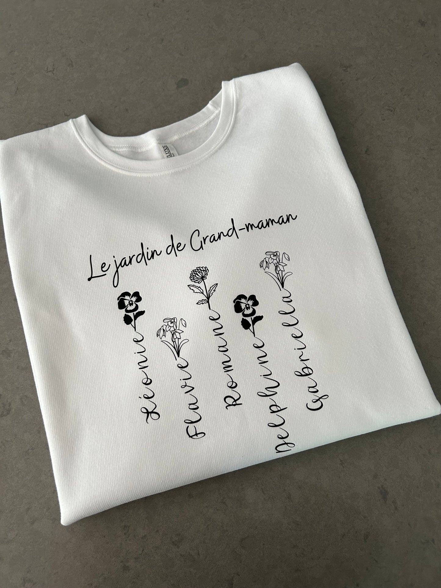 Chandail « Le jardin de… »