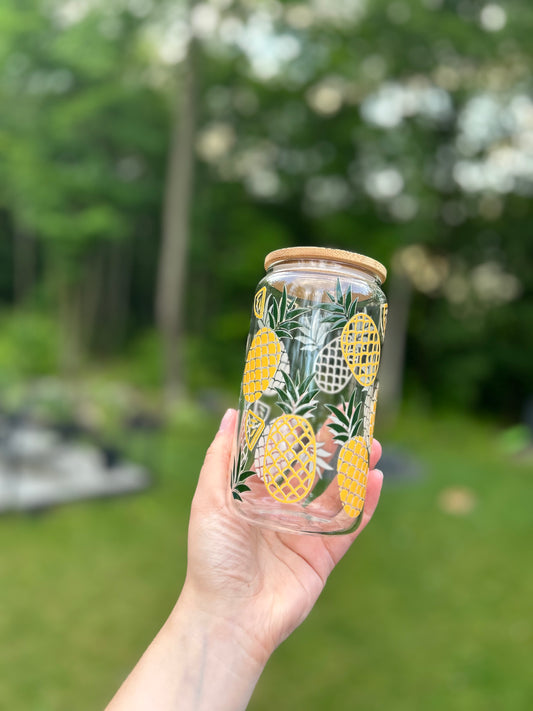 Verre à boire | Ananas